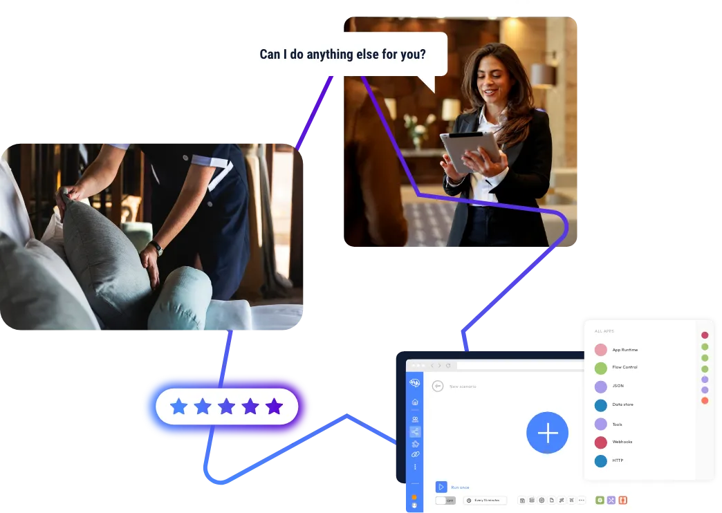 Bring your AI-powered user experience to life with AIVA Connect Studio​