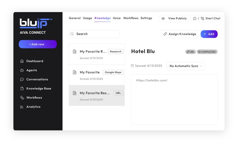 aiva workflow builder