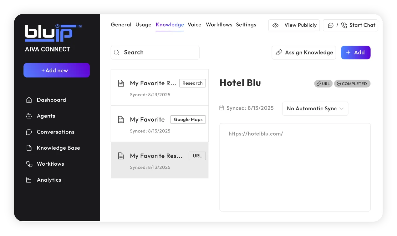 experience aiva connect studio in action