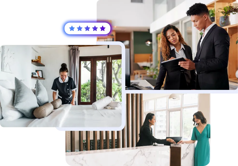 Cloud communications & AI solutions for hotels, resorts, and casinos​