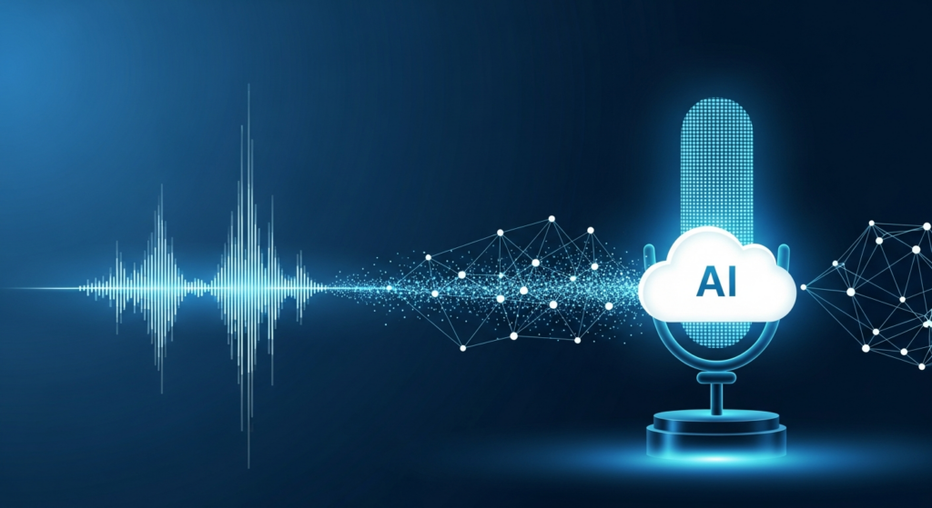 AI voice agent handling enterprise customer interactions across voice and messaging channels