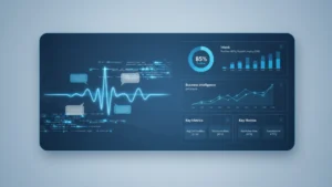 AI call analytics dashboard showing sentiment analysis, intent tracking, and business intelligence metrics