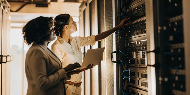 Enterprise team planning a Mitel PBX migration to cloud communications